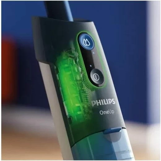 Mop elektrik Philips 5000 OneUp XV5113/01, pa kabllo, rezervuar uji, blu