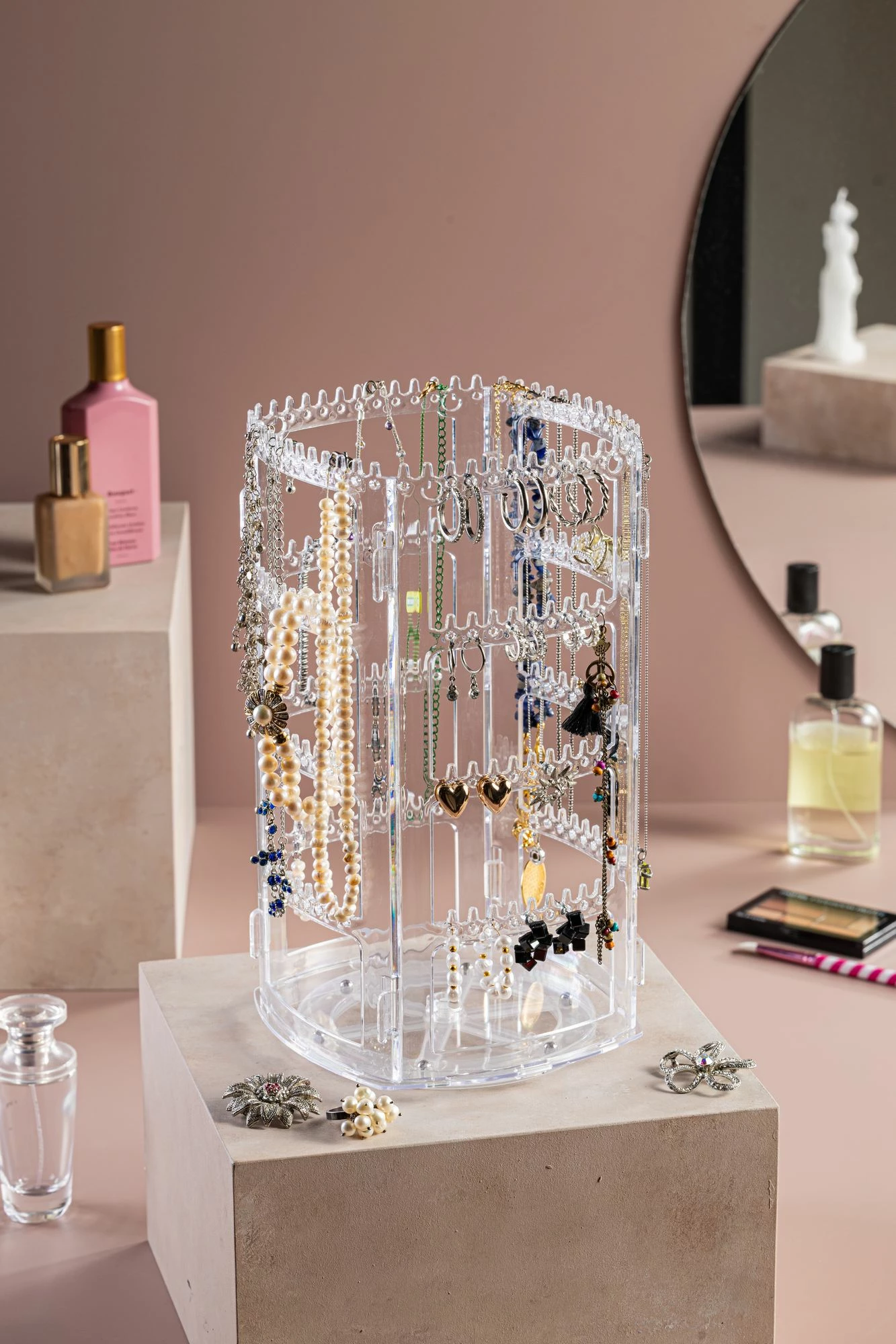 Organizues për make-up, transparent, Evila Originals, CPLS4RF