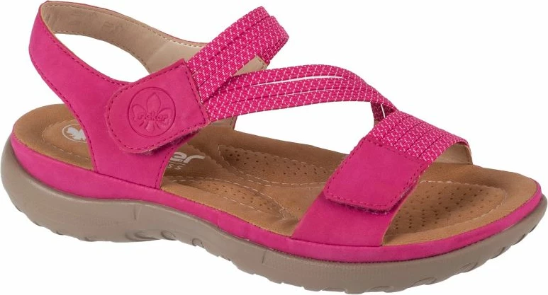 Sandale për femra Rieker, rozë