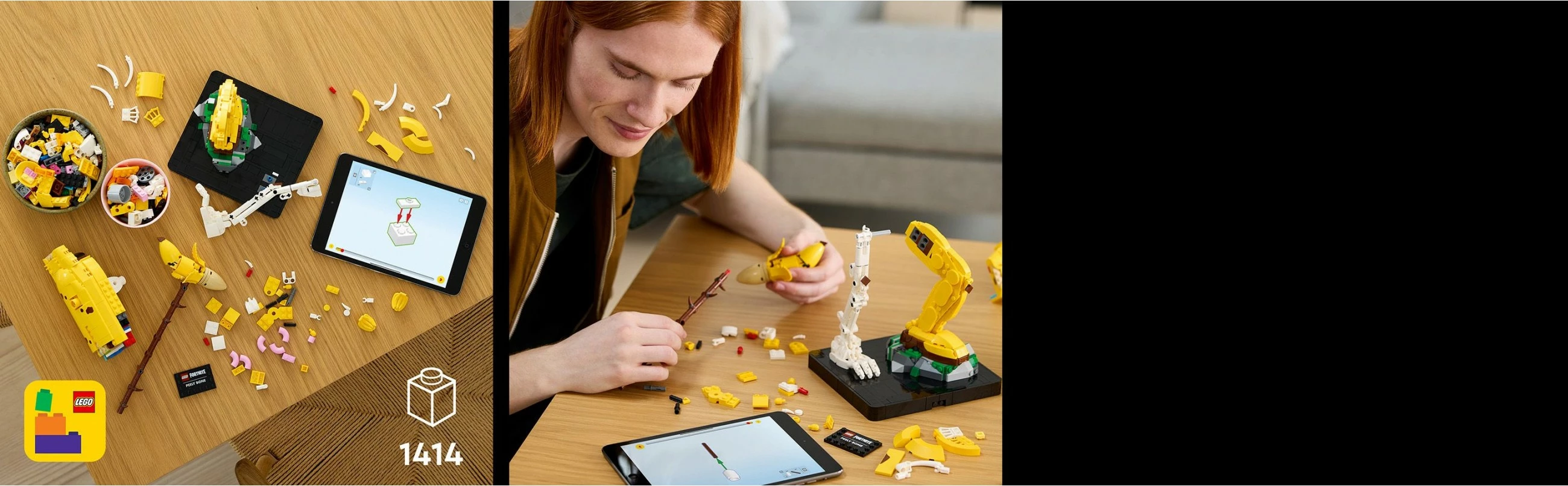 Set ndërtimi LEGO Peely Bone, 77072, 1414 copë, shumëngjyrësh