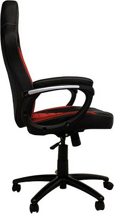 Karrige gaming LC-Power CL-RC-BR, lëkurë artificiale, 150 kg, zi/kuqe