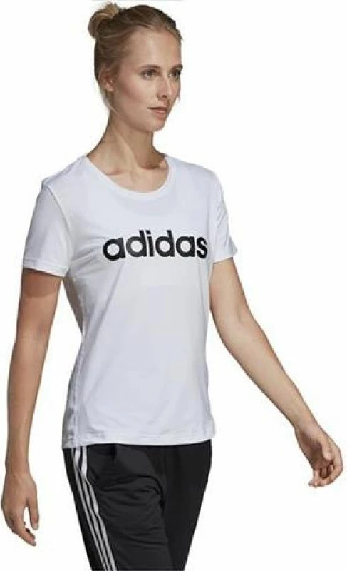 Maicë adidas për femra, e bardhë