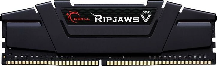 RAM Memorje G.Skill Ripjaws V F4-3200C16Q-64GVK 64GB DDR4 3200MHz CL16, e zezë, set 4x16GB