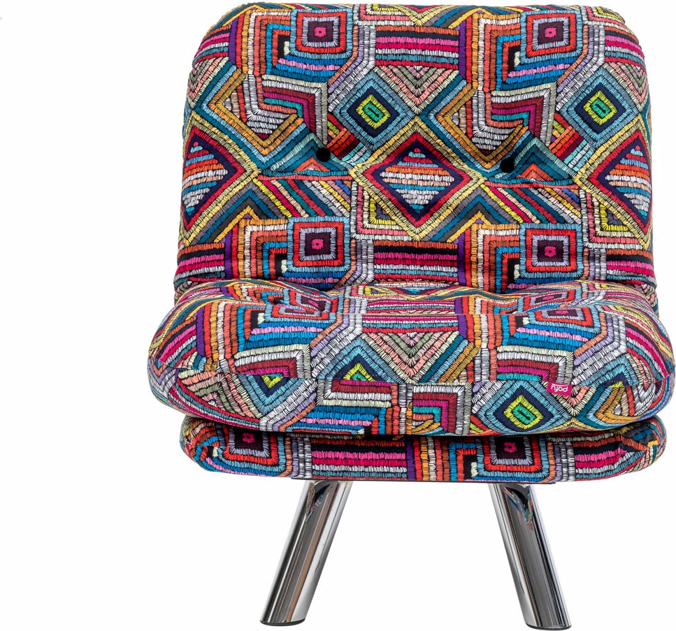 Krevat-karrige një vendës, Atelier del Sofa, Misa Small Solo, patchwork