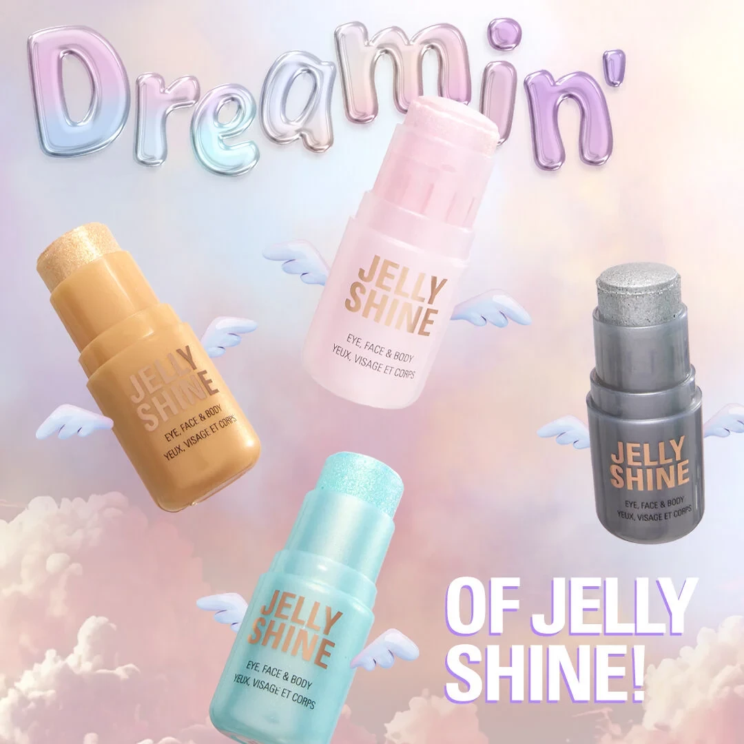 Revolution Jelly Shine Eye, Face &amp; Body Highlight Stick Celestial Gold