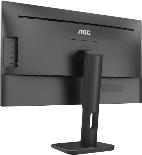 monitor AOC X24P1 24" IPS 16:10 1920×1200 USB 3.0 hub altoparlantë i zi