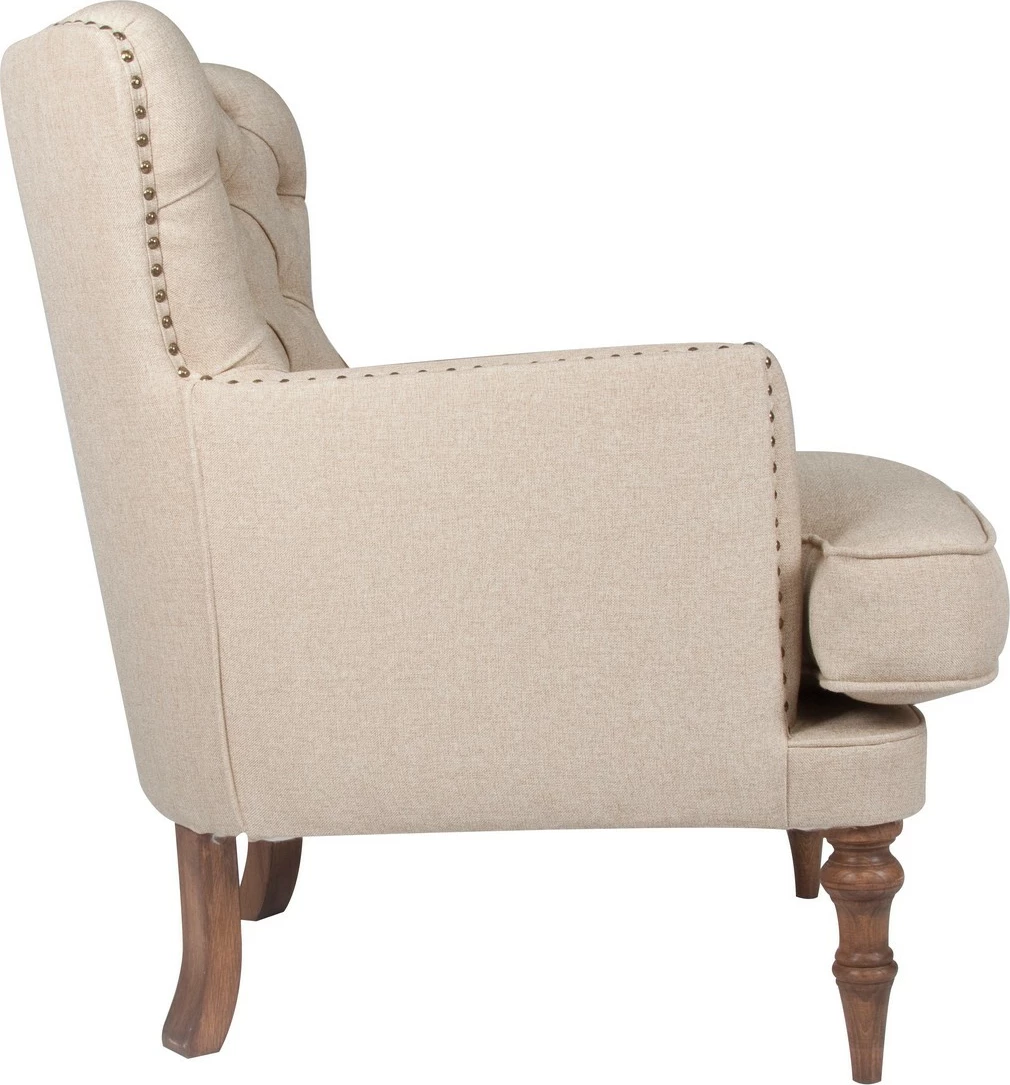 Karrige Wing Atelier del Sofa, New London, ngjyrë ecru