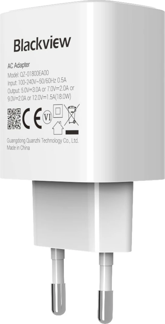 Karikues muri Blackview CHAR-18W/BV, 18W, USB Type-C, Bardhë