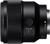 Objektiv Sony 85 mm f/1.8, montimi tip E