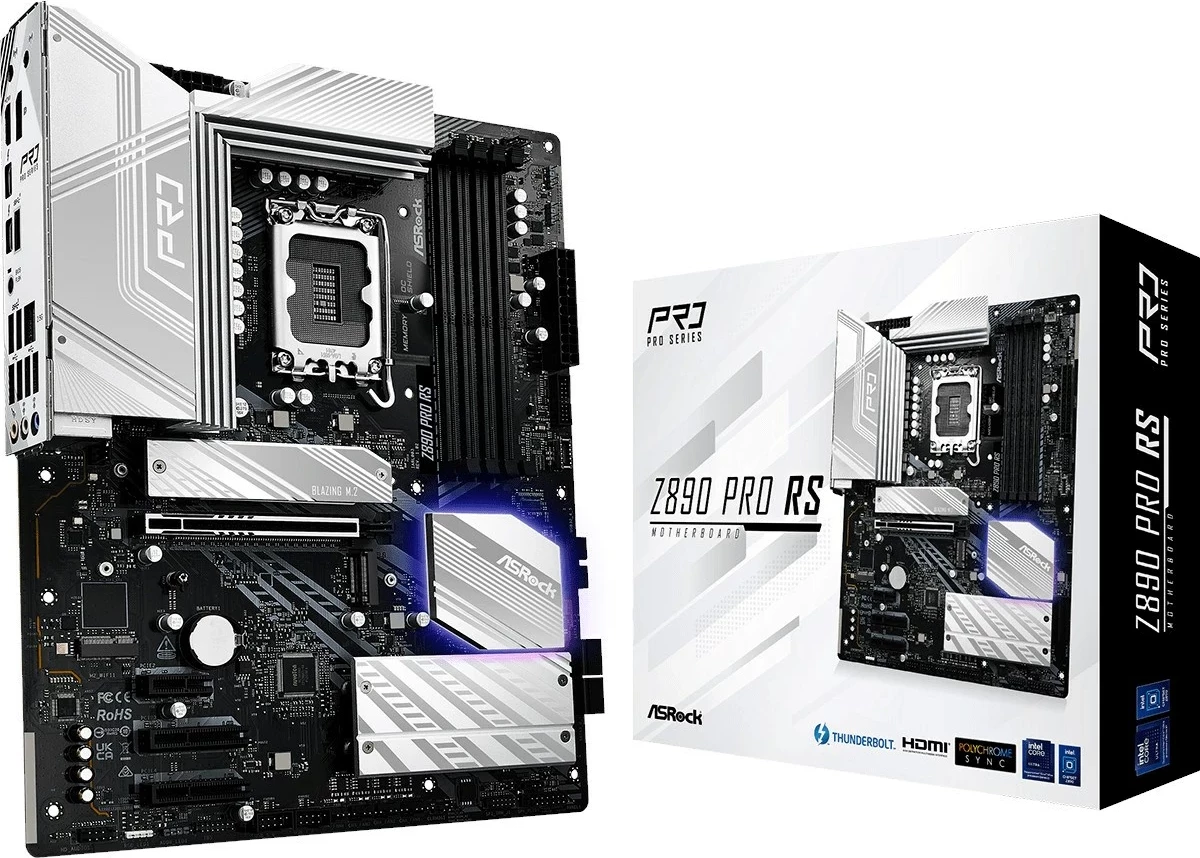 Pllakë amë ASRock Z890 Pro RS, ATX, për PC