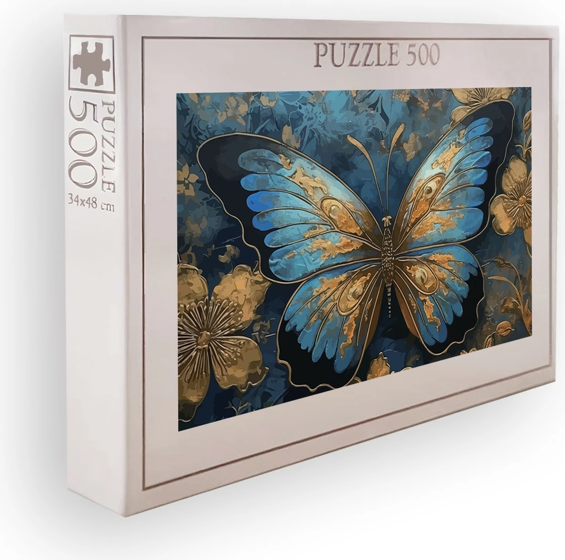 Puzzle 500 copësh, shumëngjyrësh, flutur, Evila Originals, PZL_0112_500