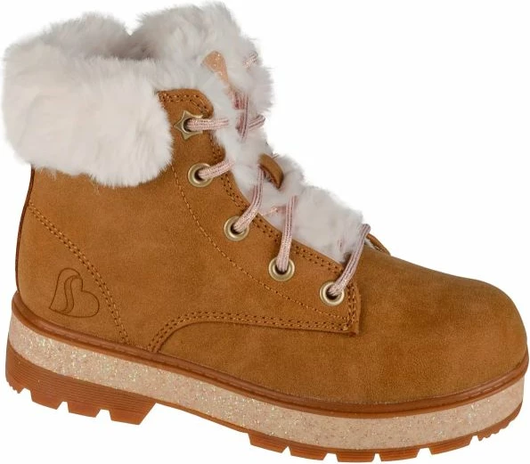 Këpucë fëmijë Skechers, kafe