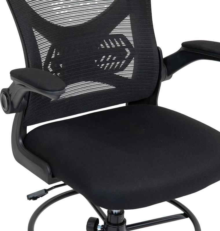 Karrige për zyre Derzio, e zezë