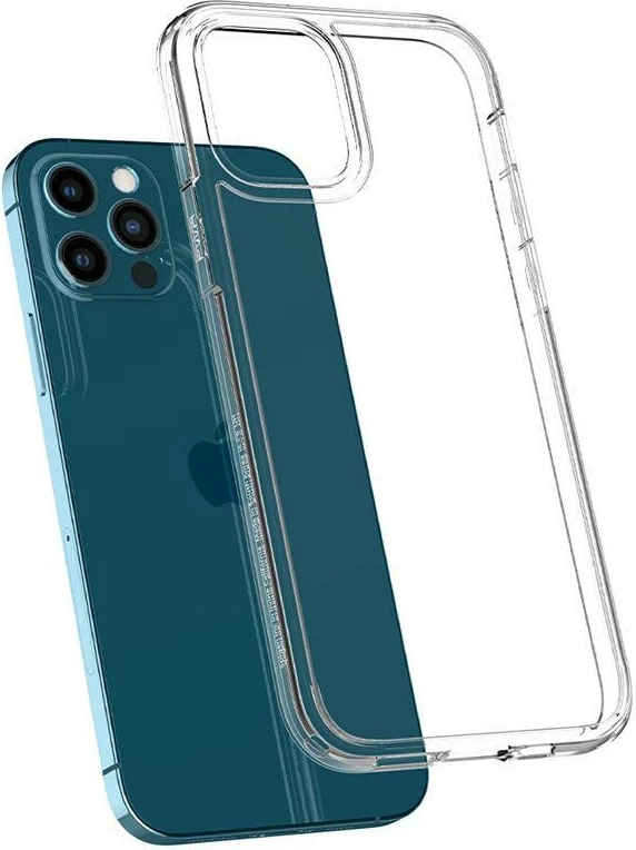 Mbështjellës Spigen Ultra Hybrid për iPhone 12 / iPhone 12 Pro, Transparent