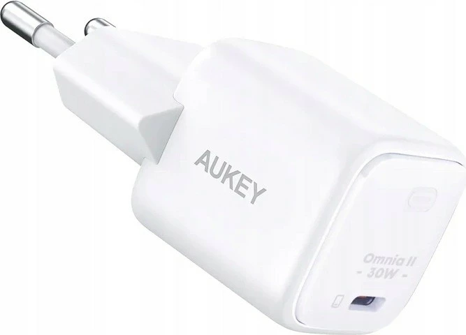 Karikues muri AUKEY Omnia II Mini PA-B1L, 30W, 1x USB-C, Bardhë
