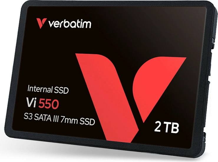 SSD i brendshëm Verbatim Vi550 S3, 2TB, 2.5" SATA III 6Gb/s, 7mm