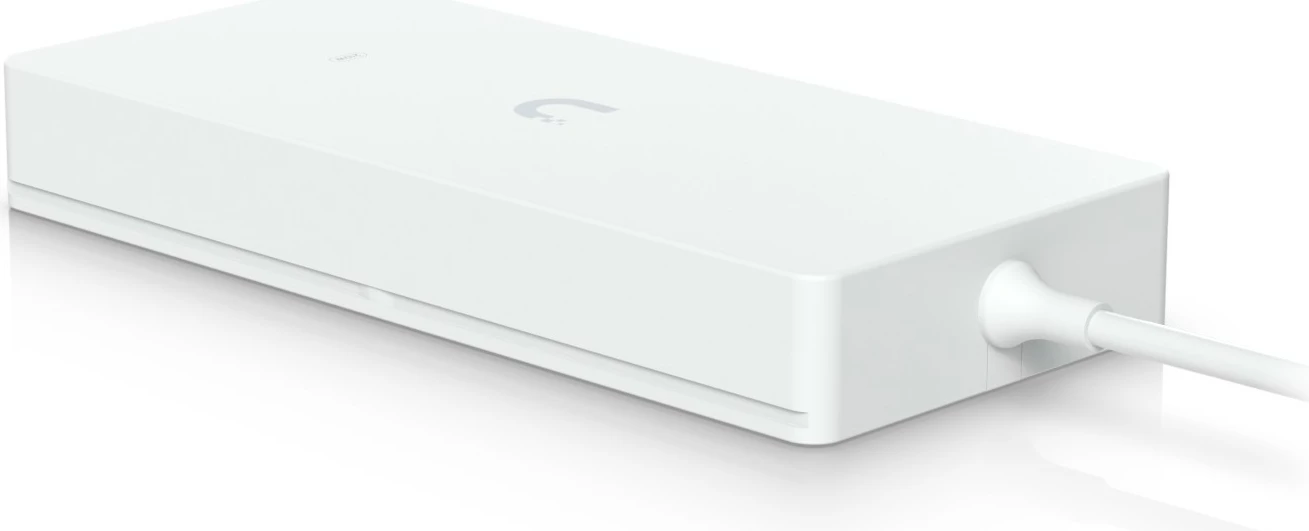 Adapter AC Ubiquiti 210W për PoE-switch, i bardhë