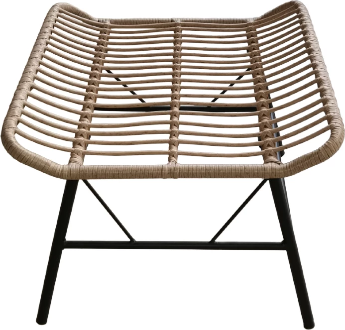 Stol Butterfly, natyral e zi, 58x59x47.5 cm