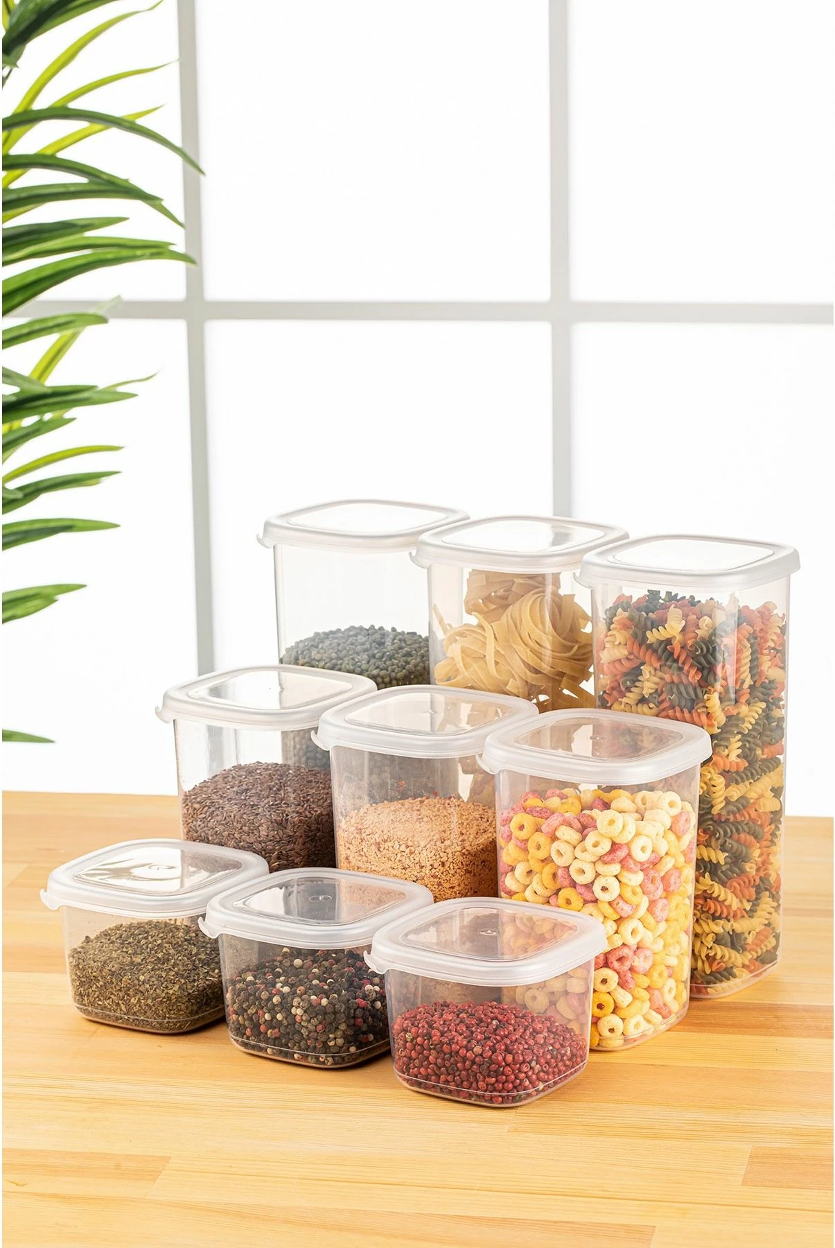 Set kuti për ruajtje (9 copë), Hermia, BNMPEGYWS09-51217