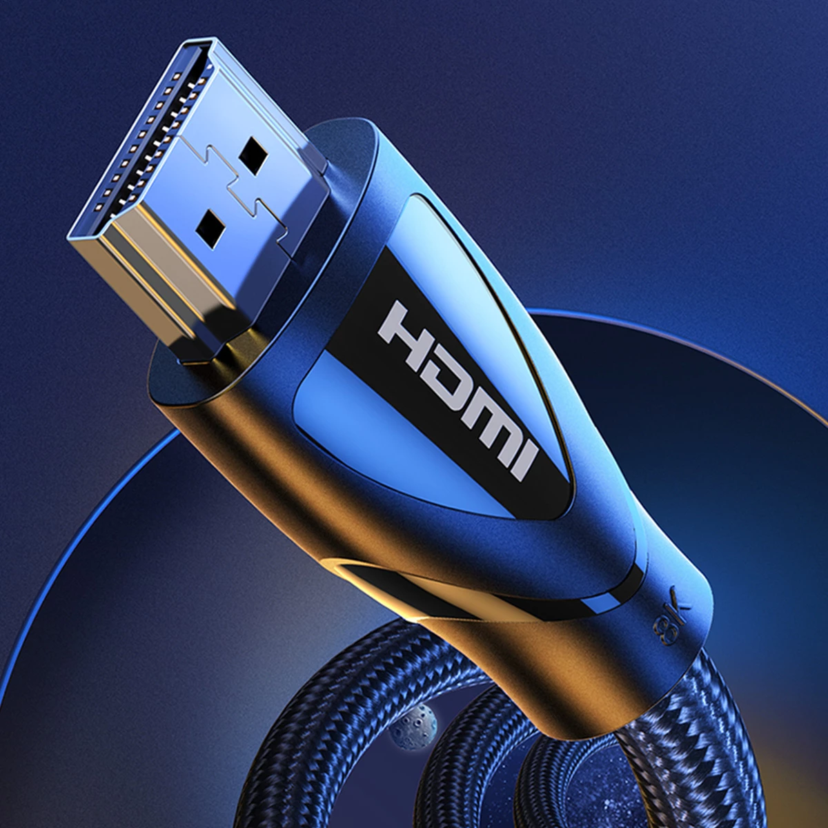Kabllo HDMI Ugreen HD140 80402, 1.5m, 8K, E zezë