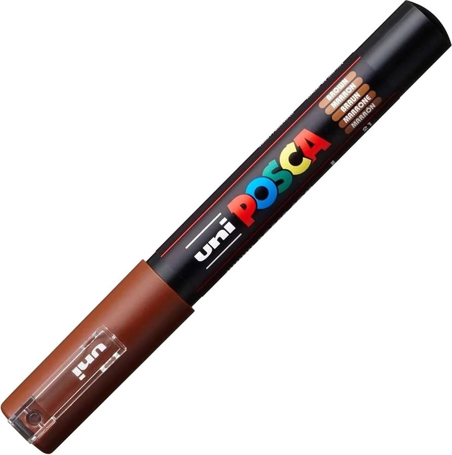UNI POSCA PC-1M Marker – Brown (Kafe)