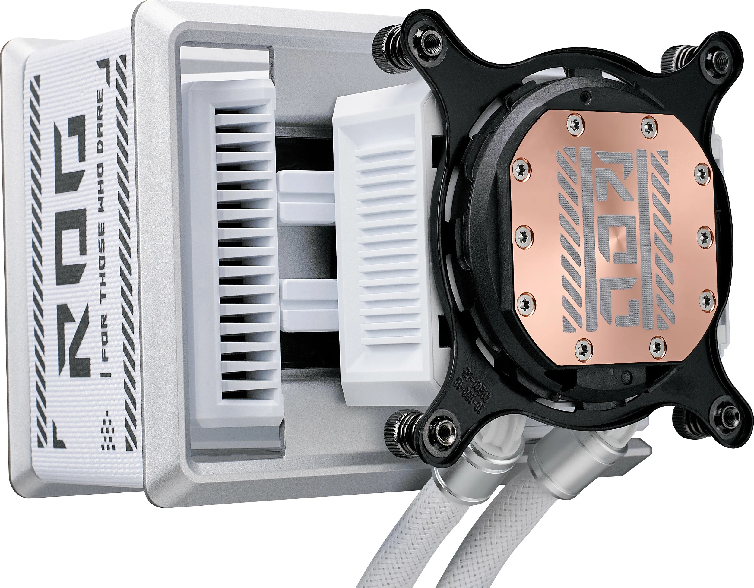 Ftohës lëngshëm AIO për CPU ASUS ROG RYUO IV SLC 360 ARGB, 3x120mm, LGA1700/1851, AM4/AM5, i bardhë