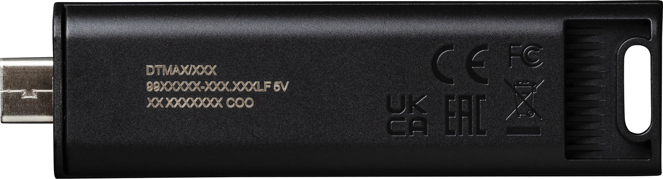 USB flash Kingston DataTraveler Max 512GB, USB Type-C, 1000MB/s, e zezë