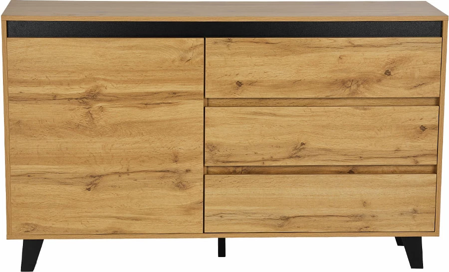 Bufe Arabica, sonoma e zezë, 138x38x83