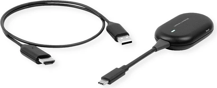 Ekstender HDMI pa kabllo ROLINE 14.01.3418, Full HD 1080p, deri 20 m, i zi