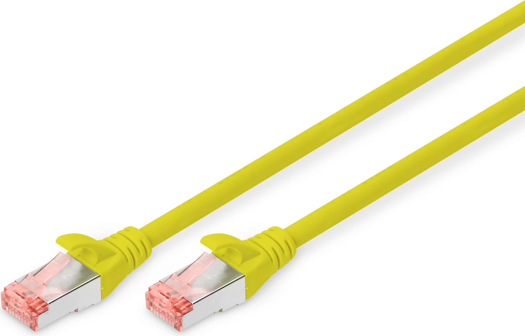 Kabllo rrjeti Digitus Cat6 S/FTP 3m, RJ-45, e verdhë
