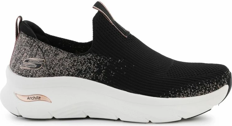 Atlete femra Skechers, të zeza