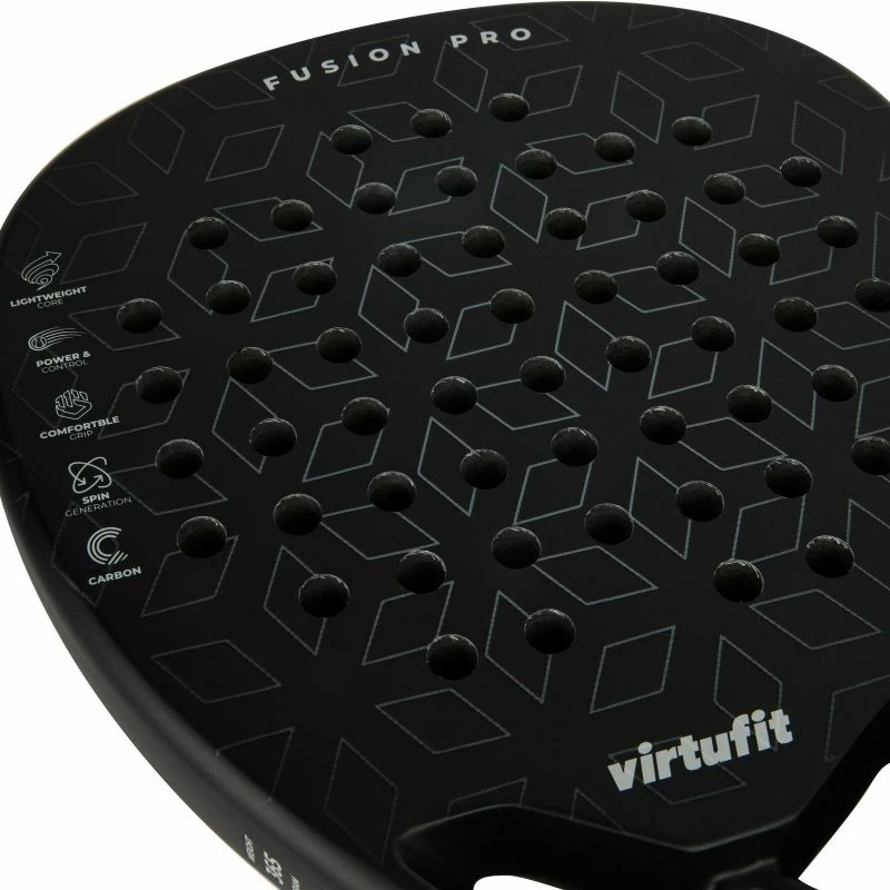 Reket padeli Virtufit për të rritur, i zi