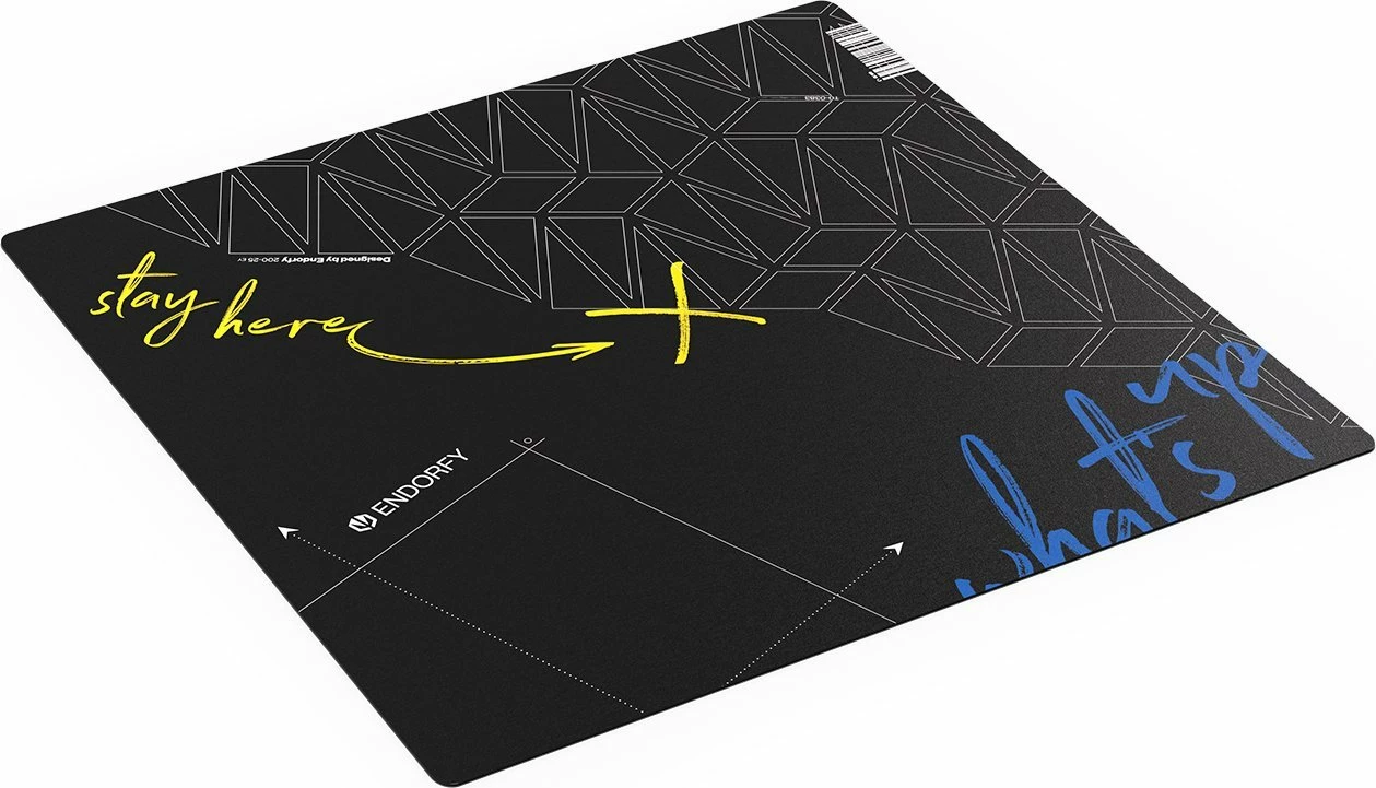 Mat mbrojtëse dyshemeje Endorfy Floor Pad FP90S (EY8G002) 90×90 cm 2.3 mm e zezë