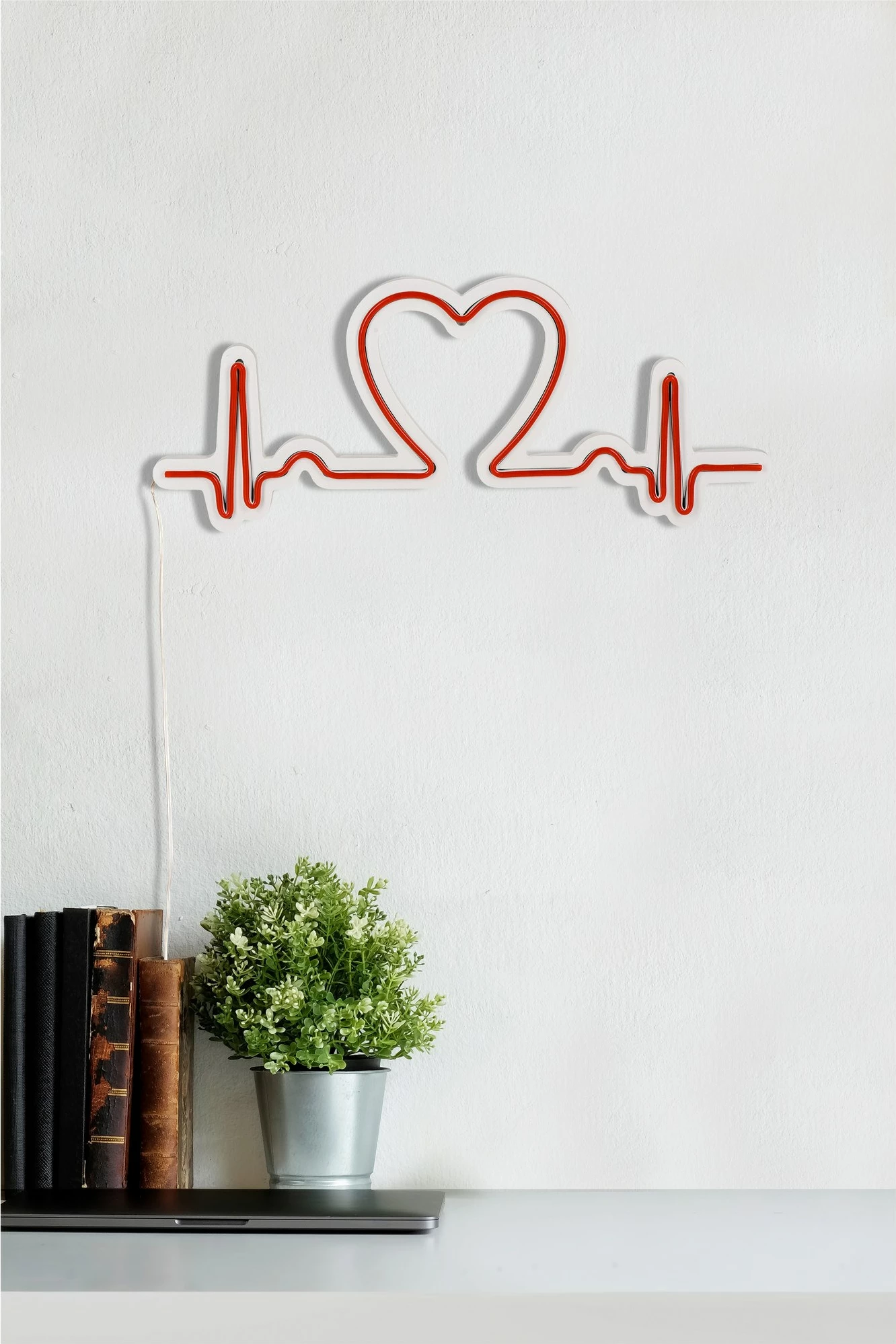 Dritë dekorative LED plastike, Love Rhythm, e kuqe