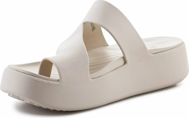 Sandale Crocs për femra, bezhë