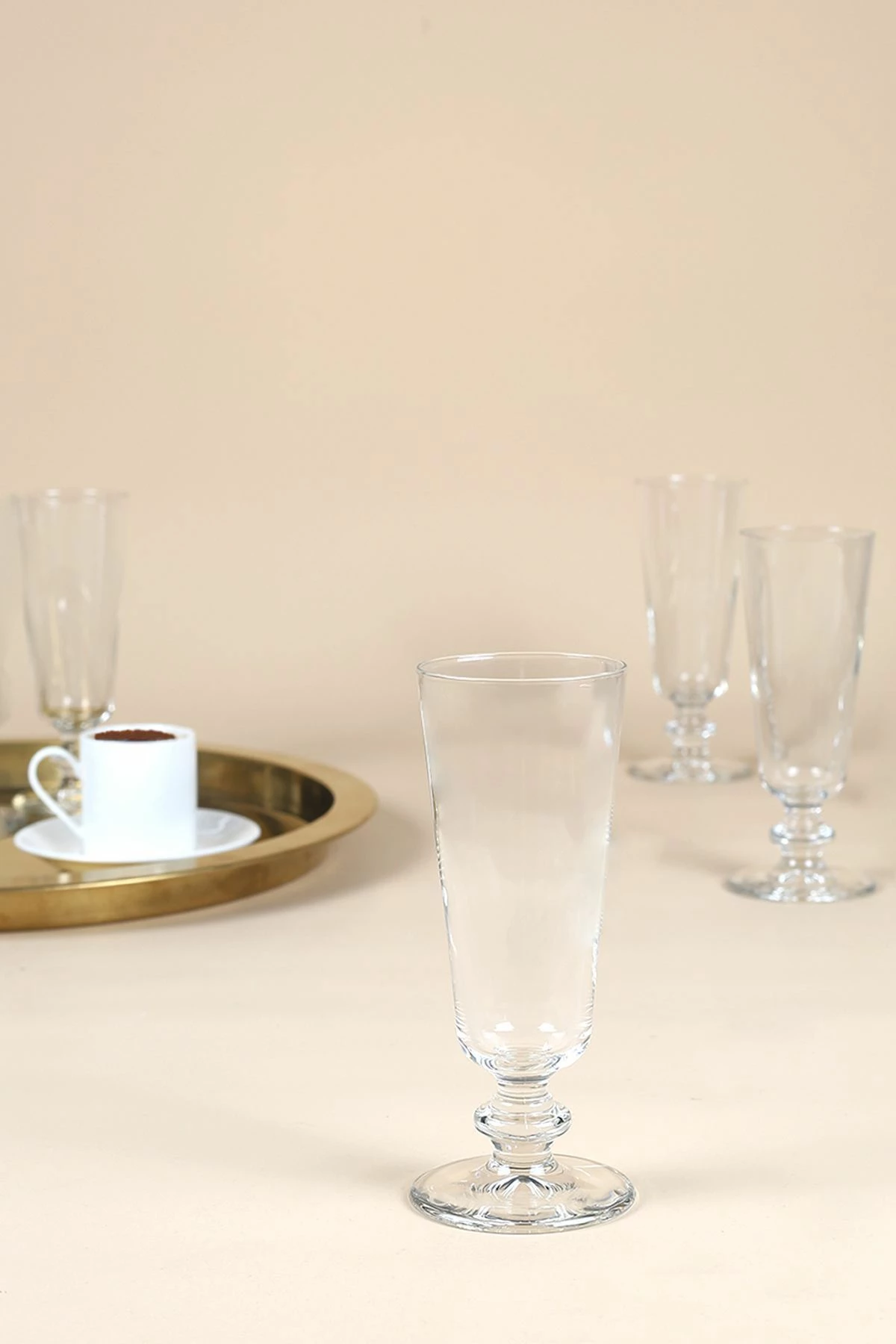 Set gotash xhami (4 copë), Hermia Concept, Pure 180, transparent
