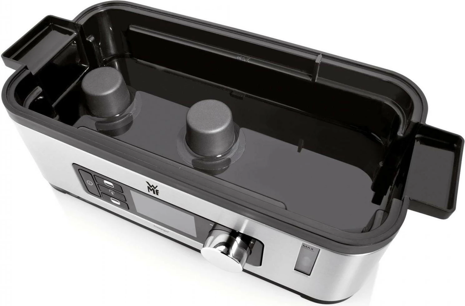 Pajisje kuzhine WMF KITCHENminis 0415090011, 2 shporta, Inoks, E zezë