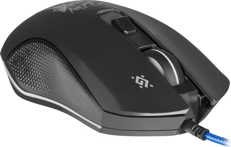 Maus gaming Defender SLEIPNIR GM-927, me tela, 12800 dpi, i zi, me mauspad