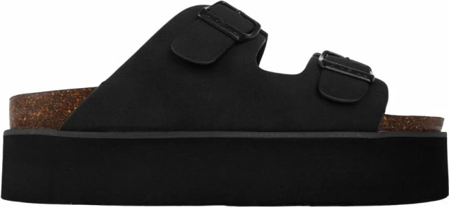 Flip-flopa për femra O'Neill Sandy Platform, të zeza