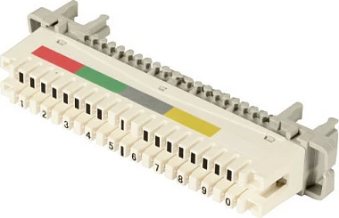 Shinë ndarëse LSA EFB Elektronik 46005.2, 2/10 në 10DA, montim në shufra të rrumbullakta, gri