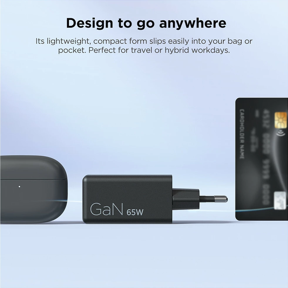 Karikues Lenovo Mini USB-C GaN 65W, i zi