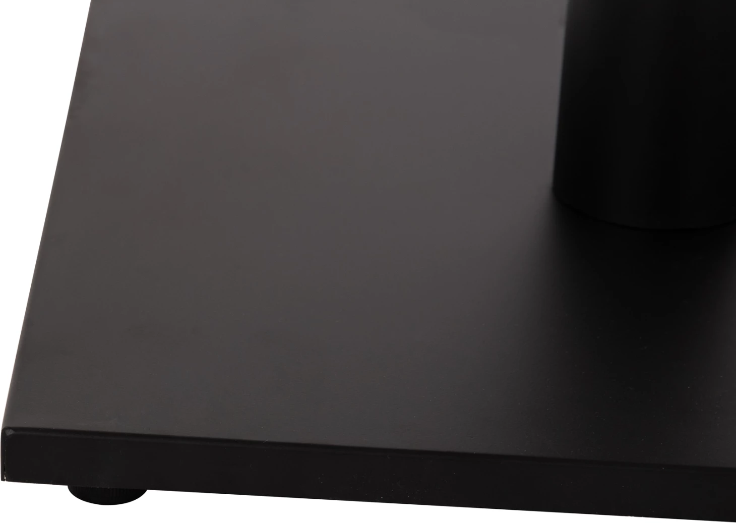 Bazë për tavolinë, ngjyrë e zezë mat, FH475.01, 48x48 cm, kryq 45x45x72H cm