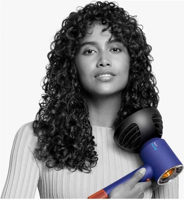 Tharëse flokësh Dyson Supersonic Nural, 1600W, kaltër/topaz