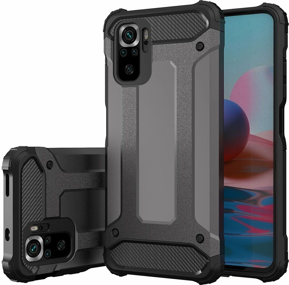 Mbështjellës Hurtel Hybrid Armor për Xiaomi Redmi Note 11T 5G / Redmi Note 11S 5G / Poco M4 Pro 5G, Blu