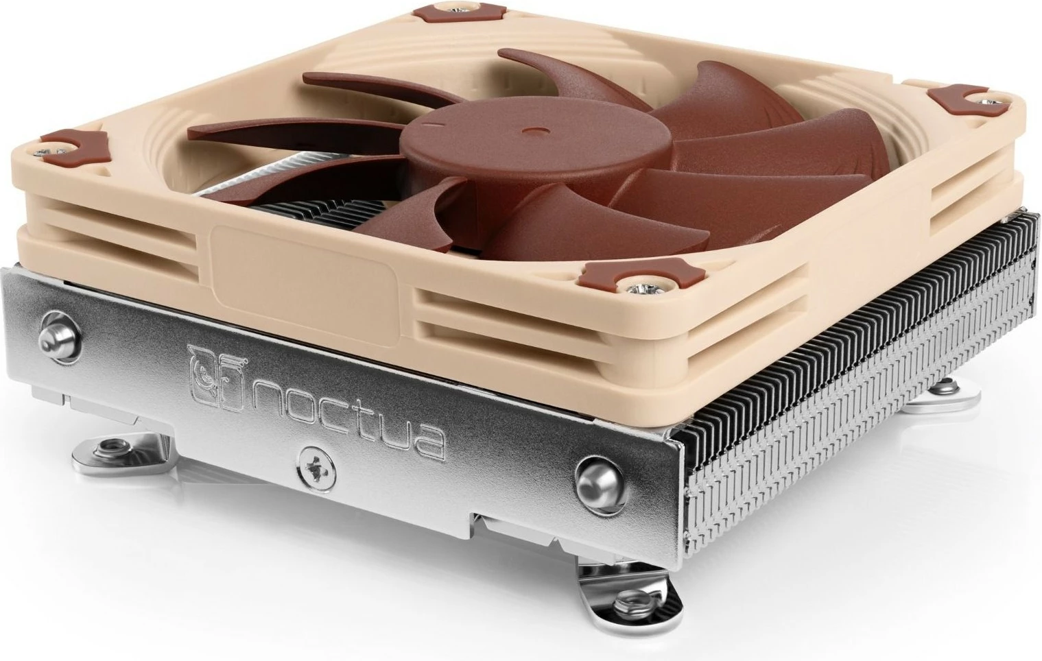 Cooler procesori Noctua NH-L9i, 9.2cm, ultra i ulët, LGA115x, bezhë/kafe
