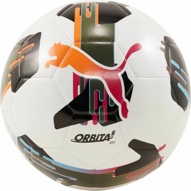 Top futbolli Puma, bardhë-portokalli-zi