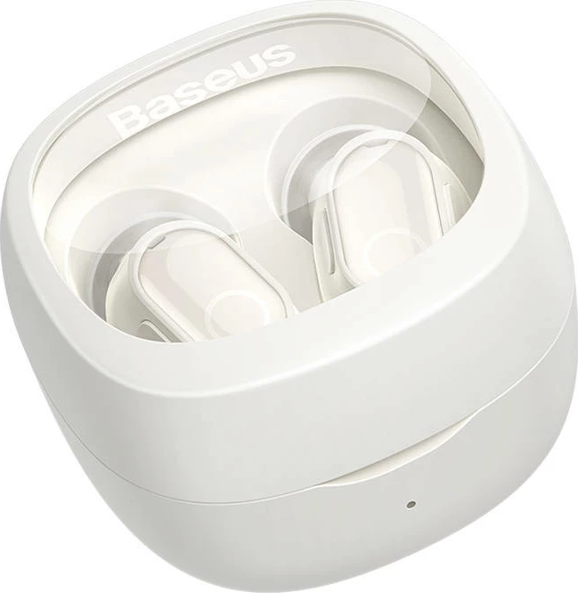 Kufje wireless Baseus Bowie WM02 TWS, Bluetooth 5.3, të bardha