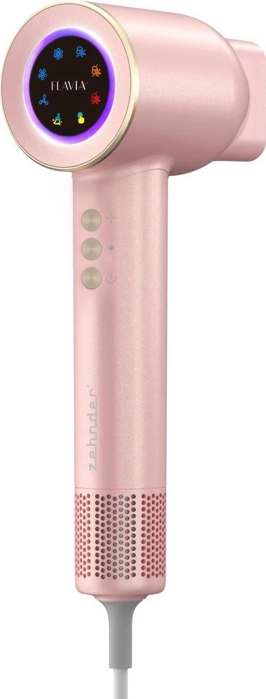 Tharëse flokësh Zehnder Flavia Plasma, 1600W, rozë