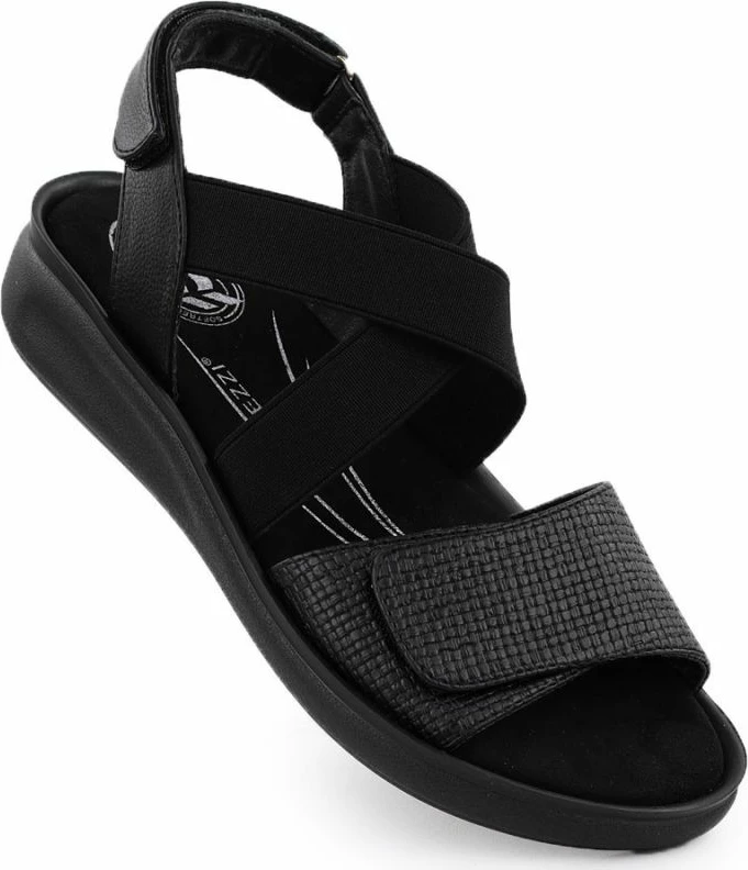 Sandale për femra Jezzi, të zeza