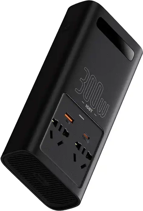 Inverter energjie për veturë Baseus CGNB0101, 300W, 220V, e zezë